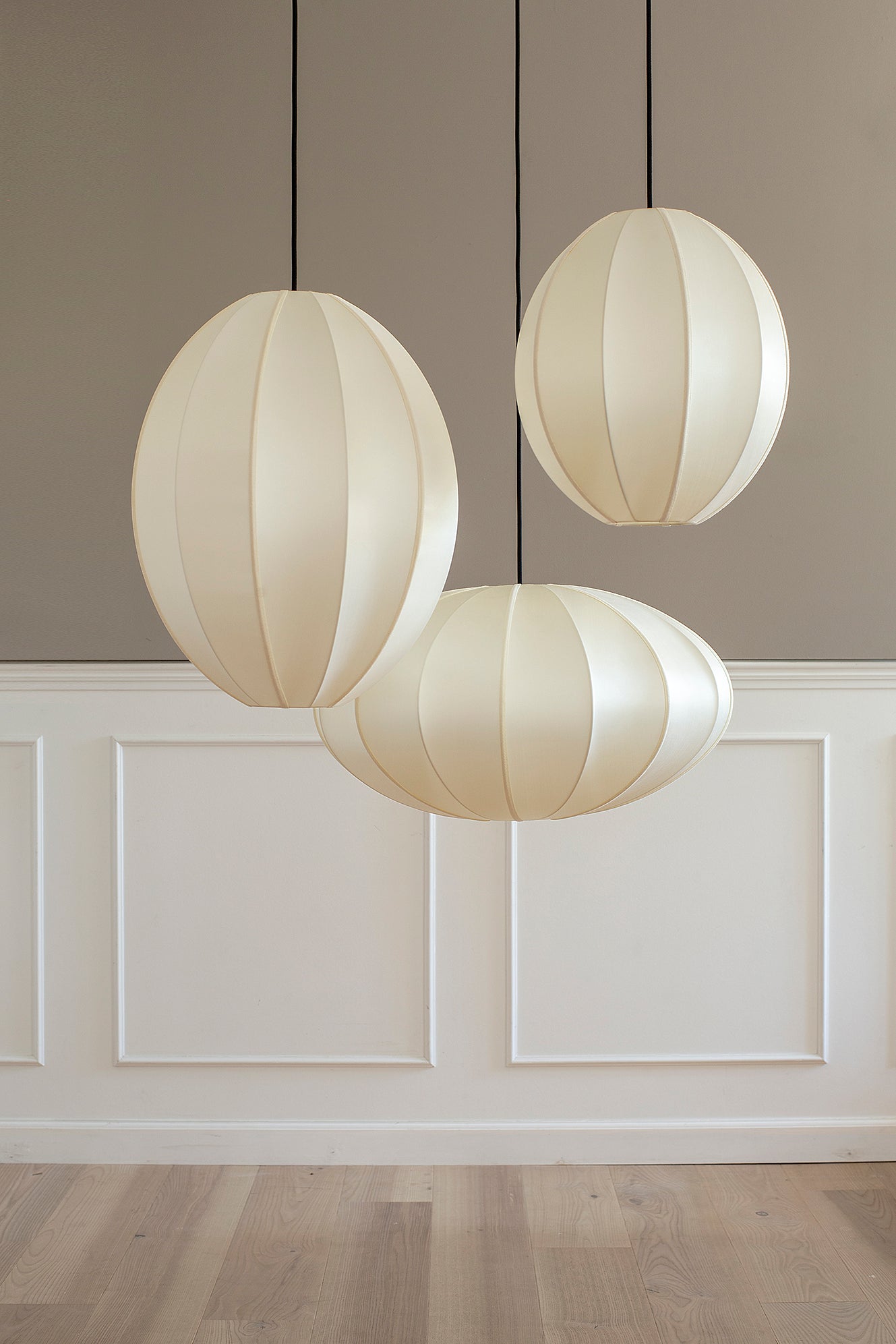 Lamp Shade Indochina Offwhite Oval S
