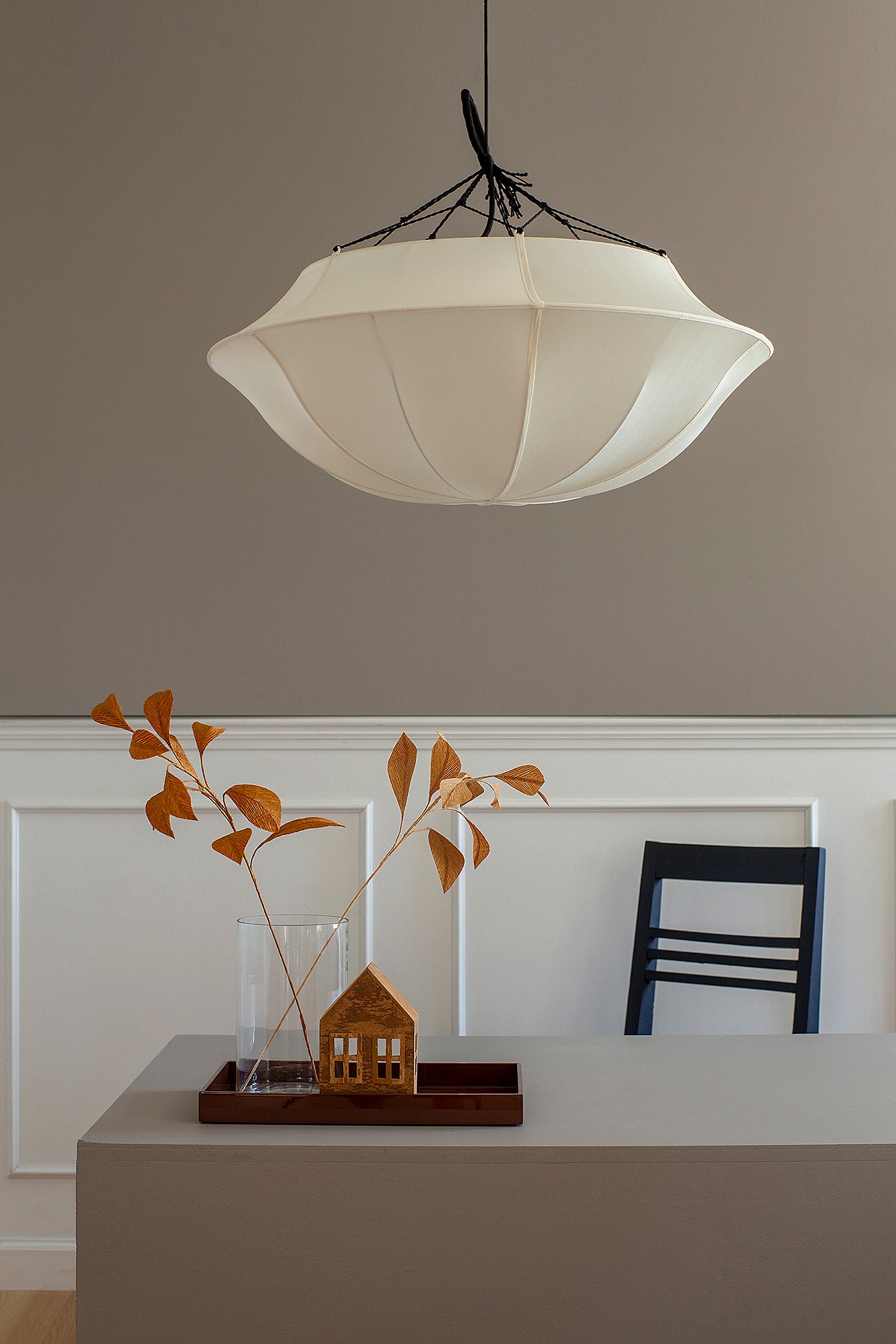 Lamp Indochina Offwhite Umbrella