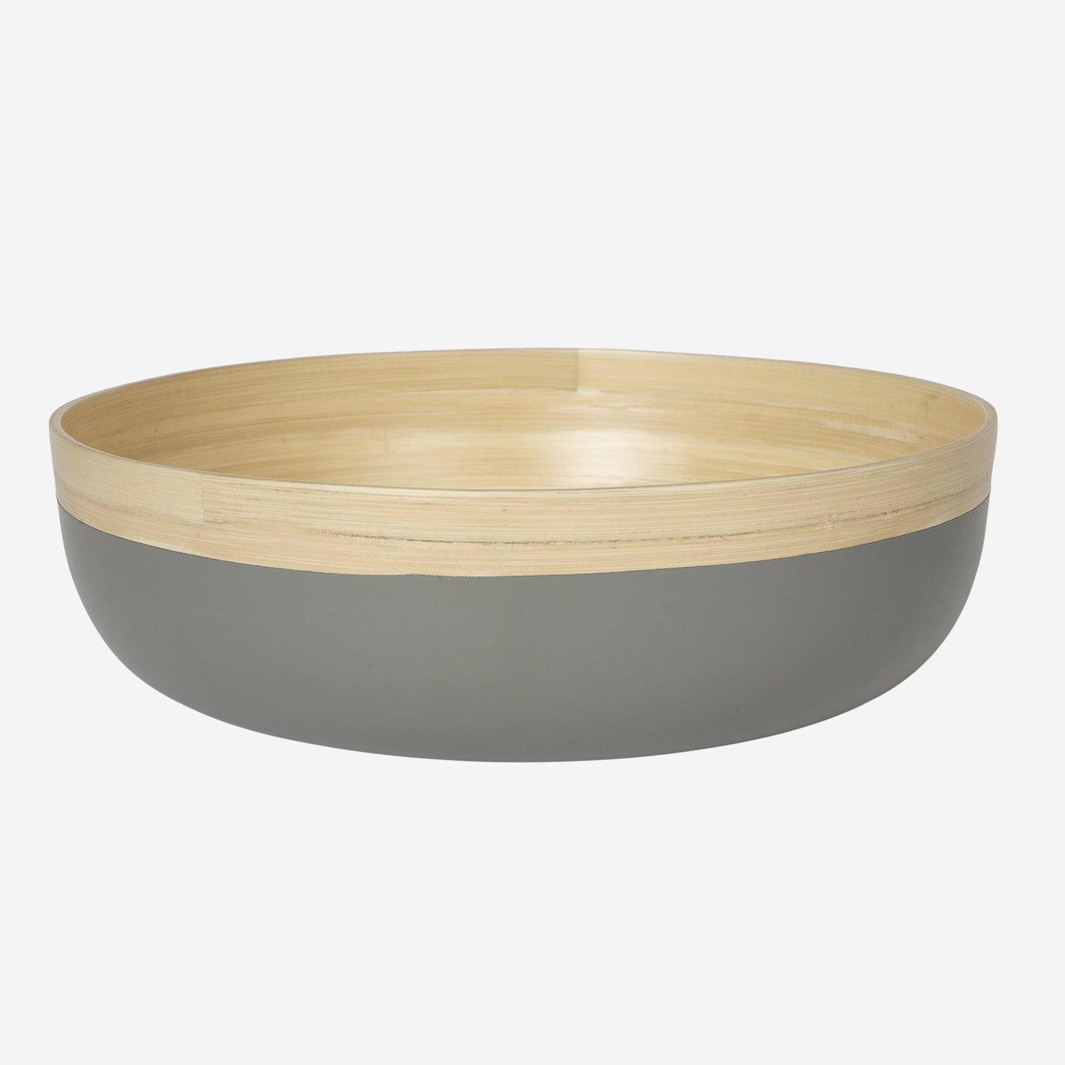 Bamboo Salad Bowl Grey