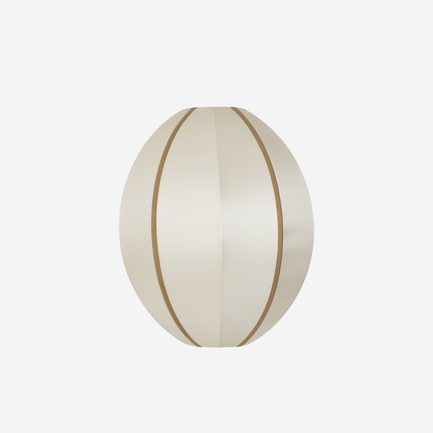 Lamp Shade Indochina Offwhite/Amber Oval S