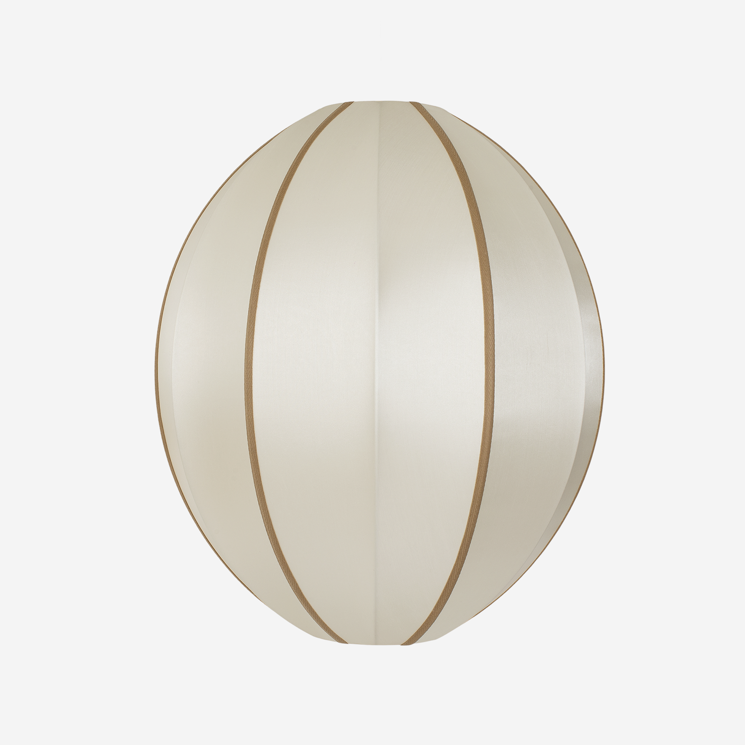 Lamp Shade Indochina Offwhite/Amber Oval L