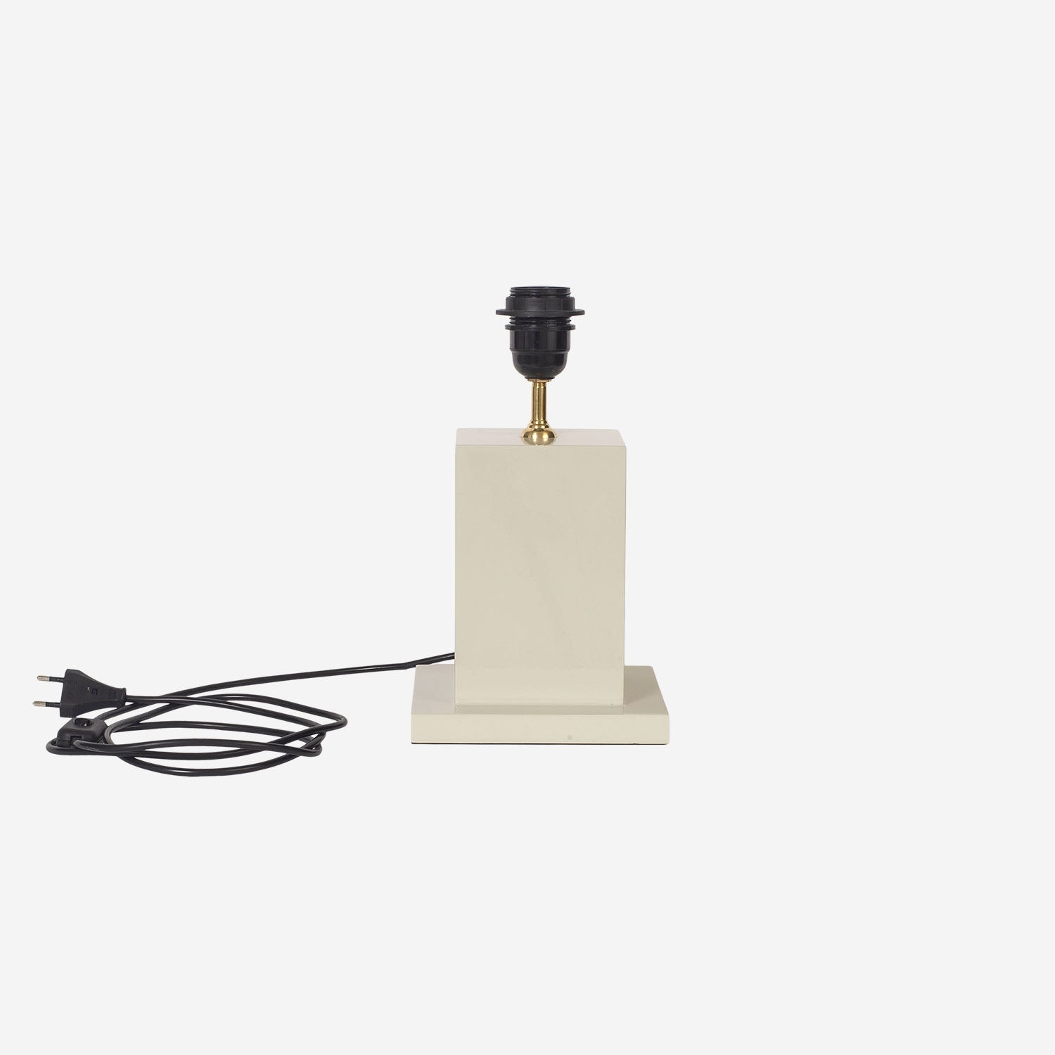 Lamp Base Square Sand