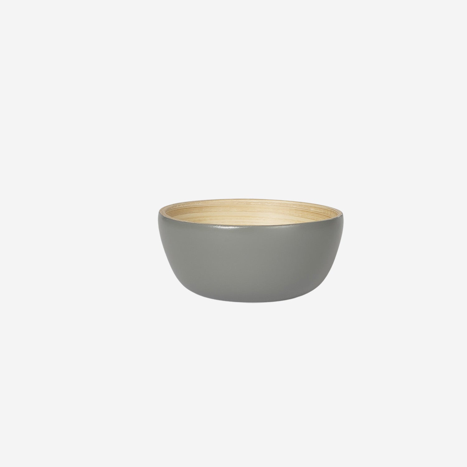 Bamboo Sauce Bowl Grey