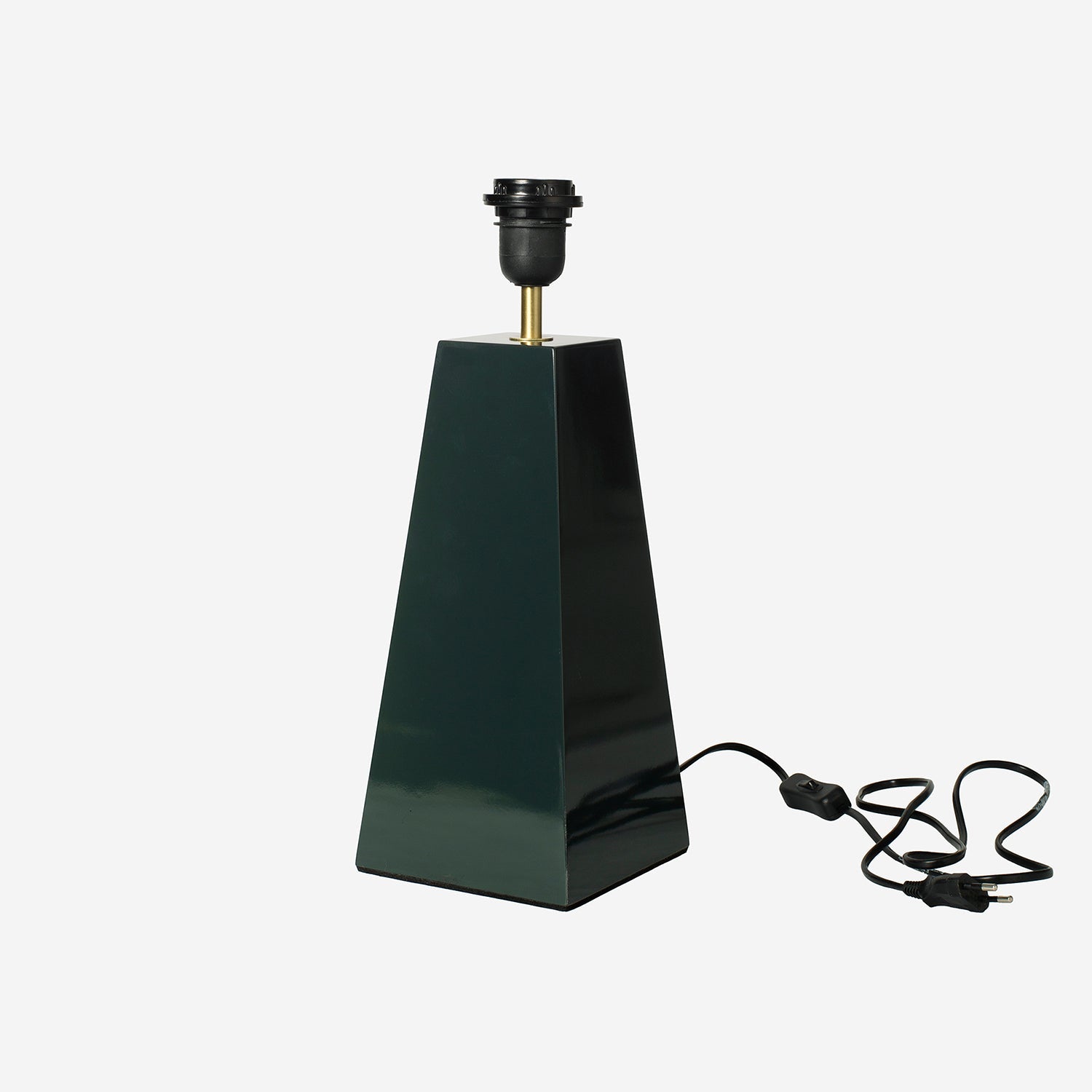 Lamp Base Trapezium Racing Green