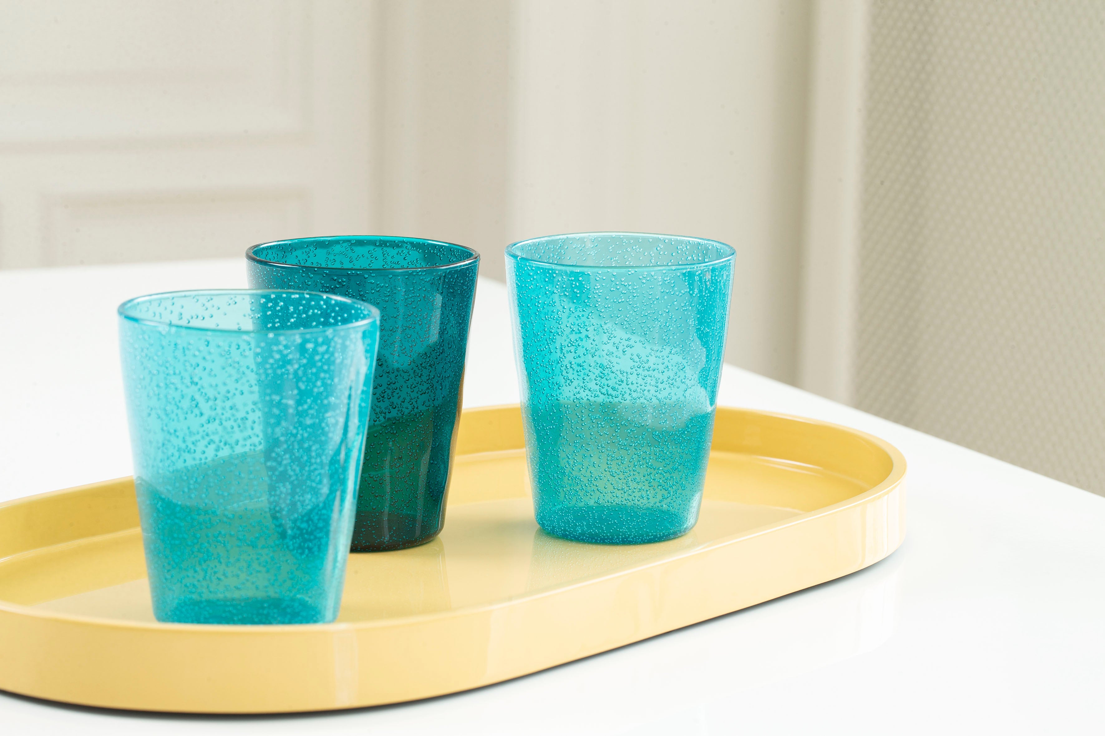 Lacquer Tray Oval B, Sun