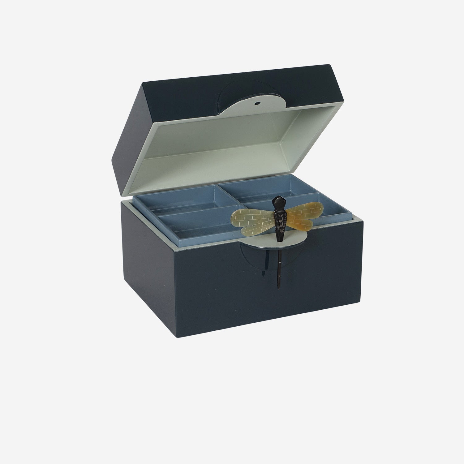 Lacquer Box B Dark Petrol