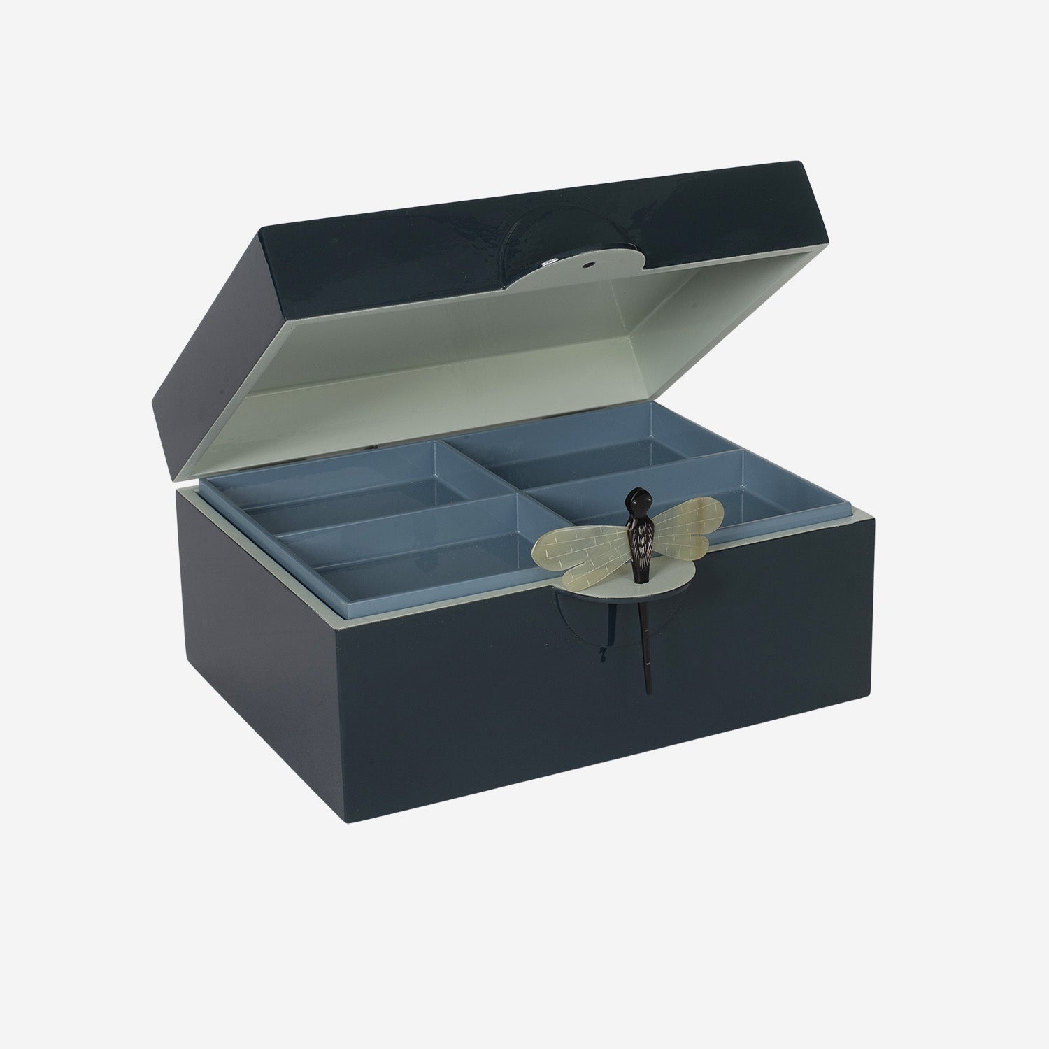 Lacquer Box XL Dark Petrol
