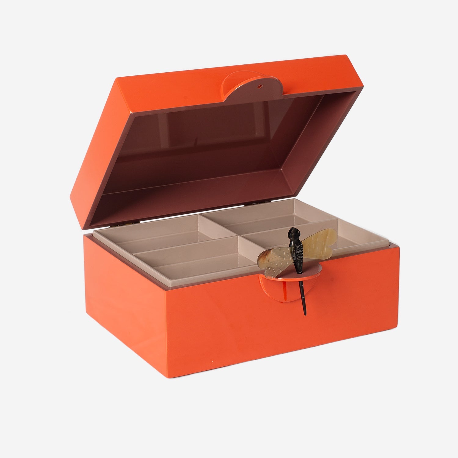 Lacquer Box XL Orange