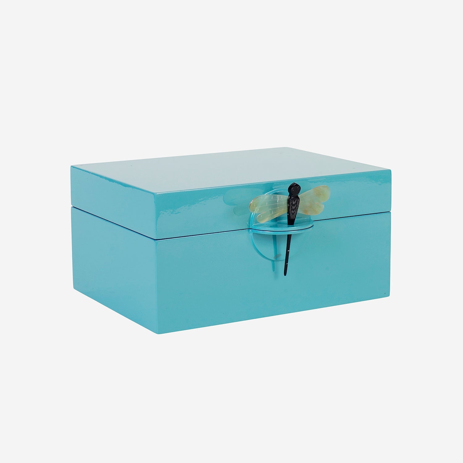 Lacquer Box XL Turquoise