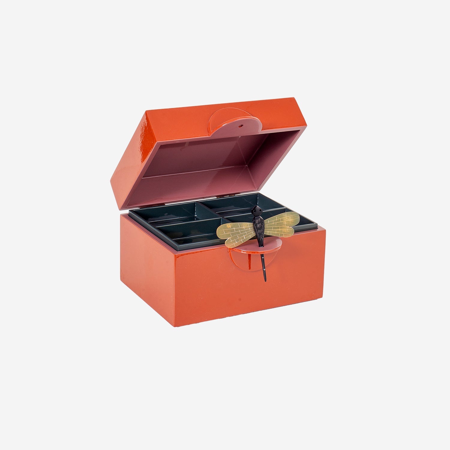 Lacquer Box B Rust