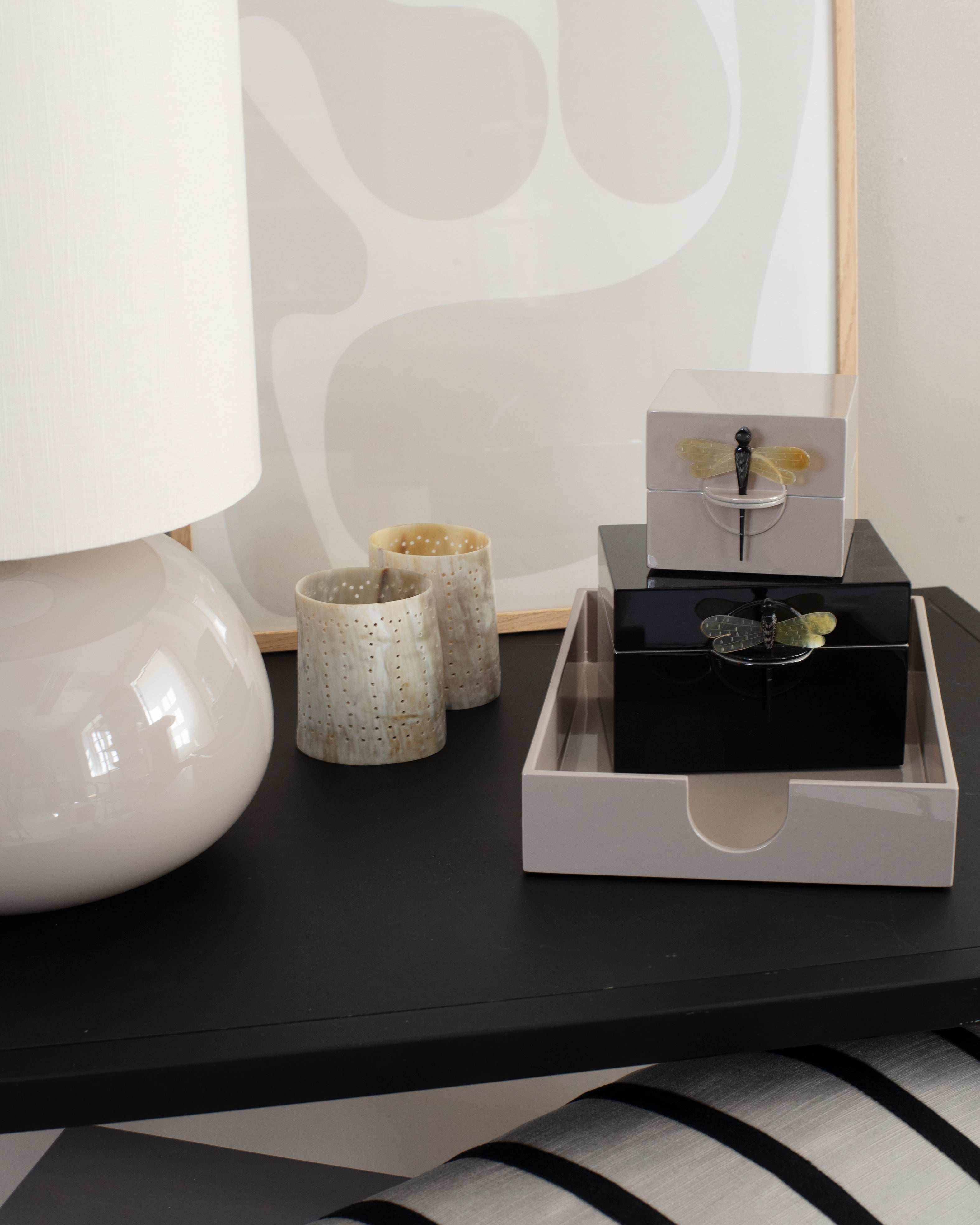 Lacquer Box B Cashmere