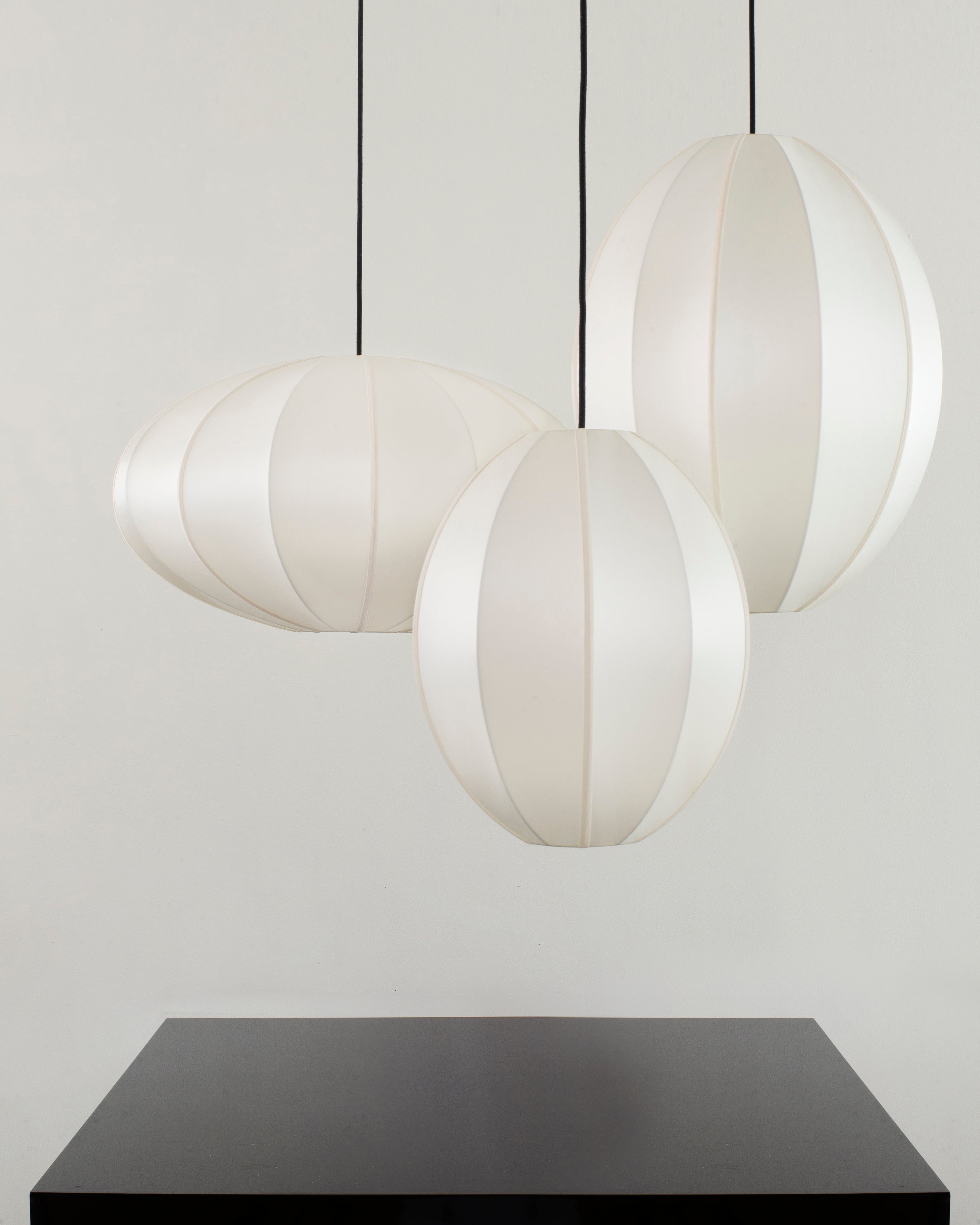 Lamp Shade Indochina Offwhite Oval S