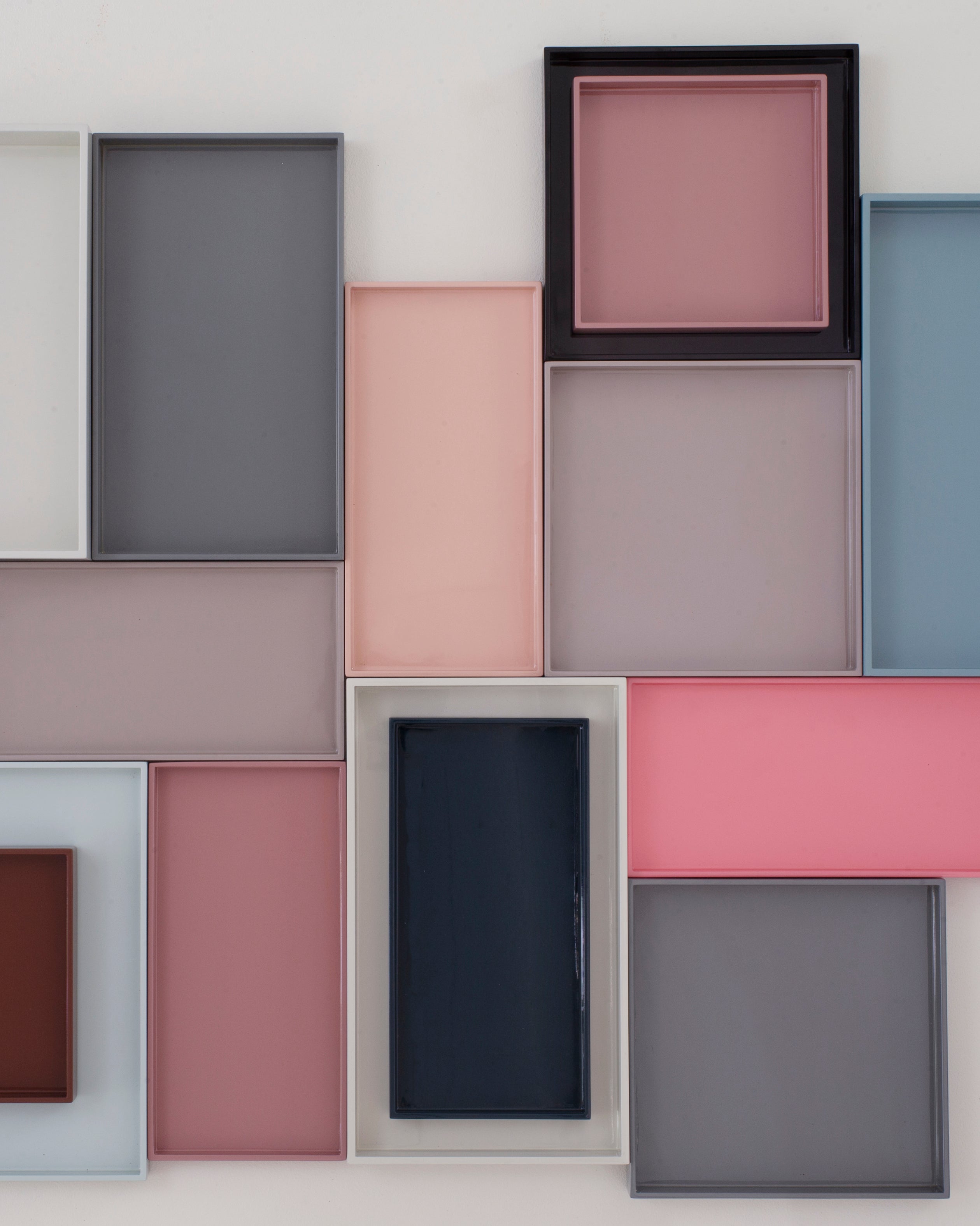 Lacquer Tray 32x16 Sorbet