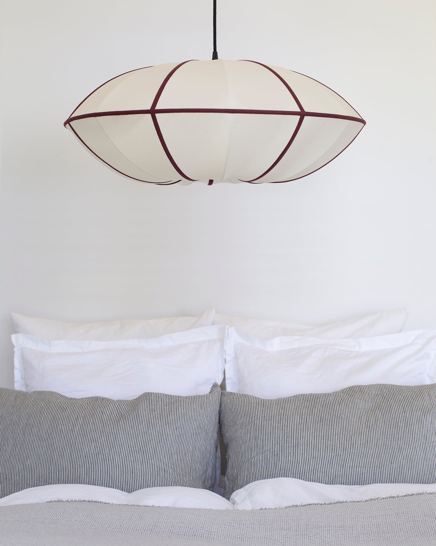 Lamp Shade Indochina Offwhite/Bordeaux UFO