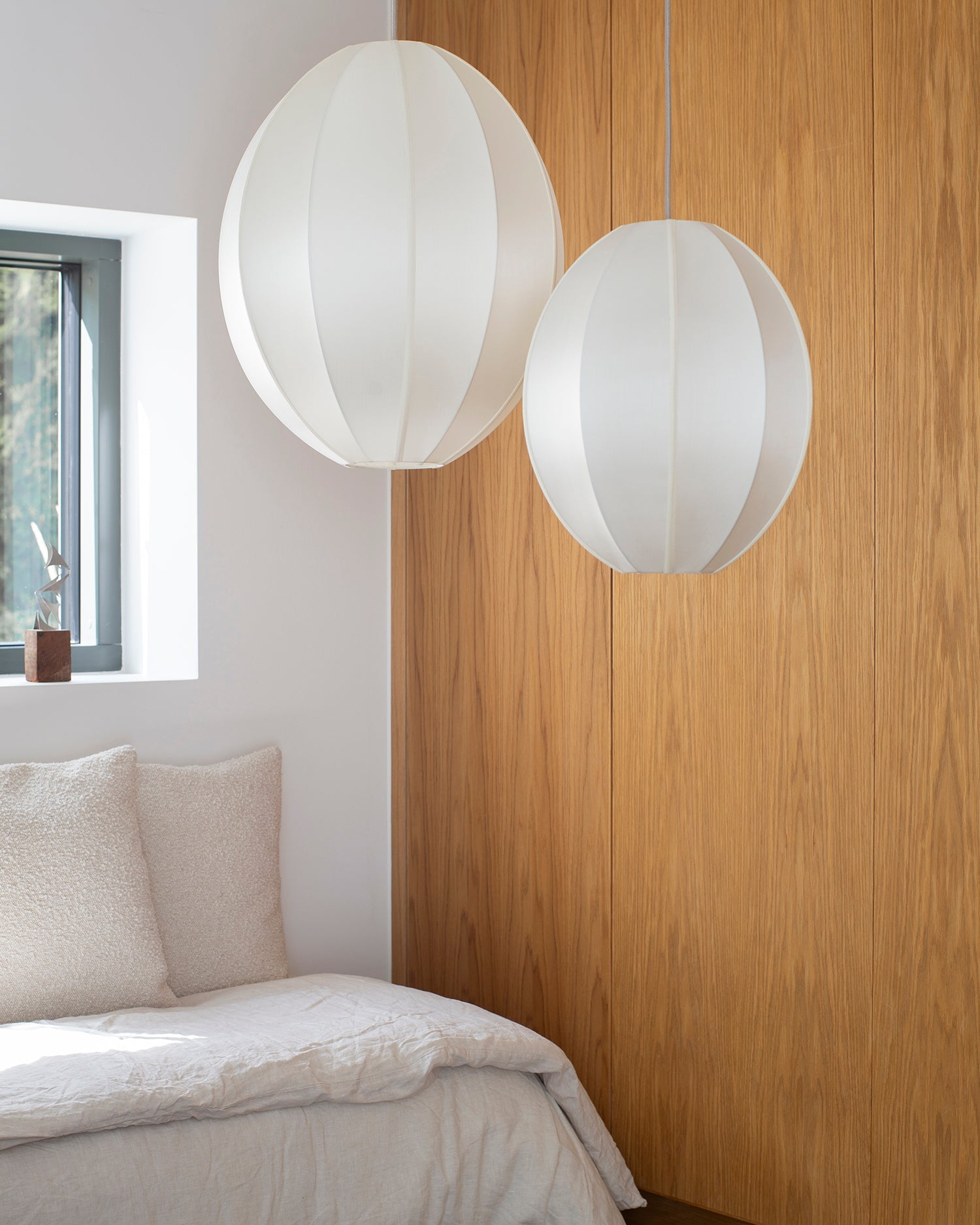 Lamp Shade Indochina Offwhite Oval S
