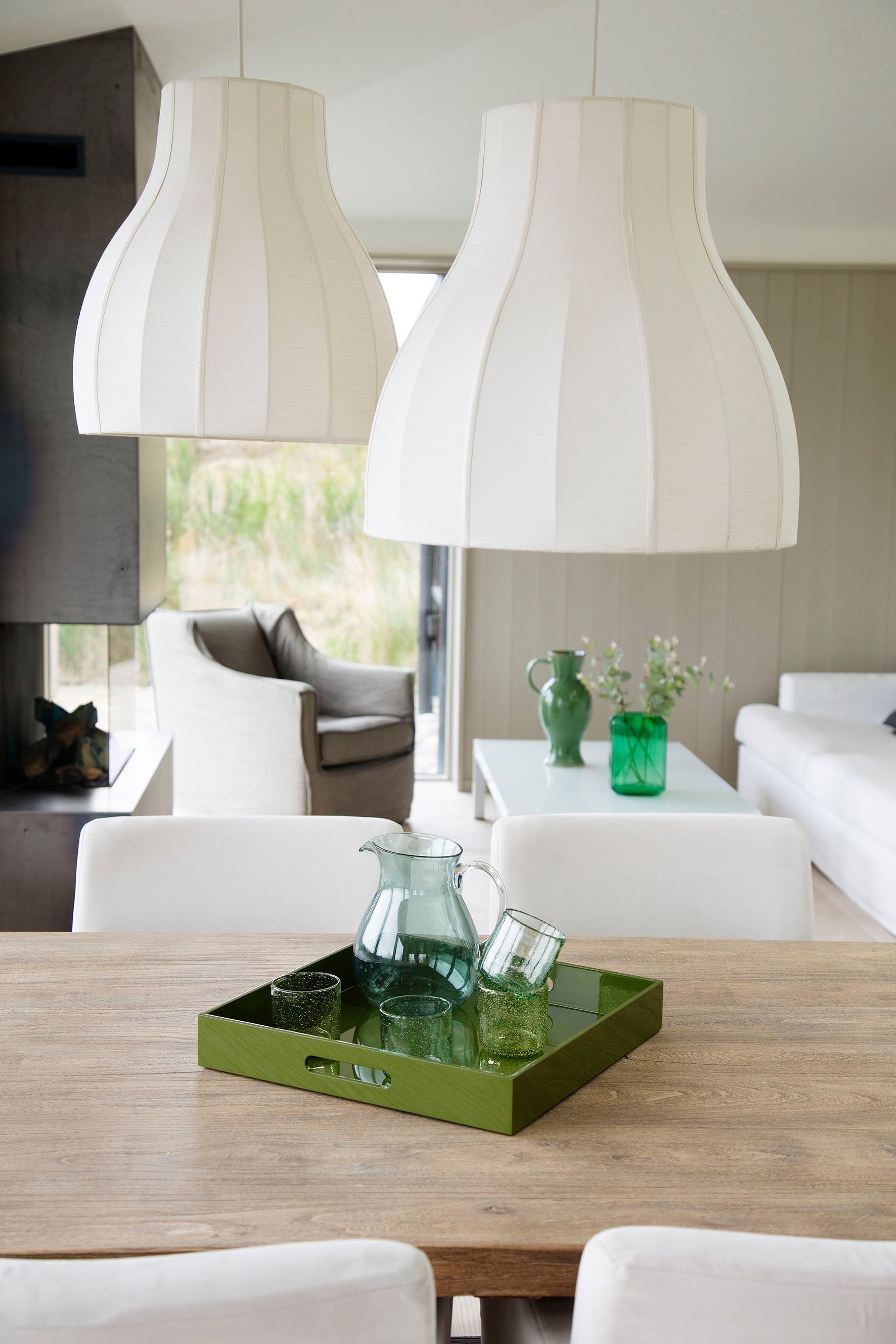Lamp Shade Indochina Raw Sand Tulip S