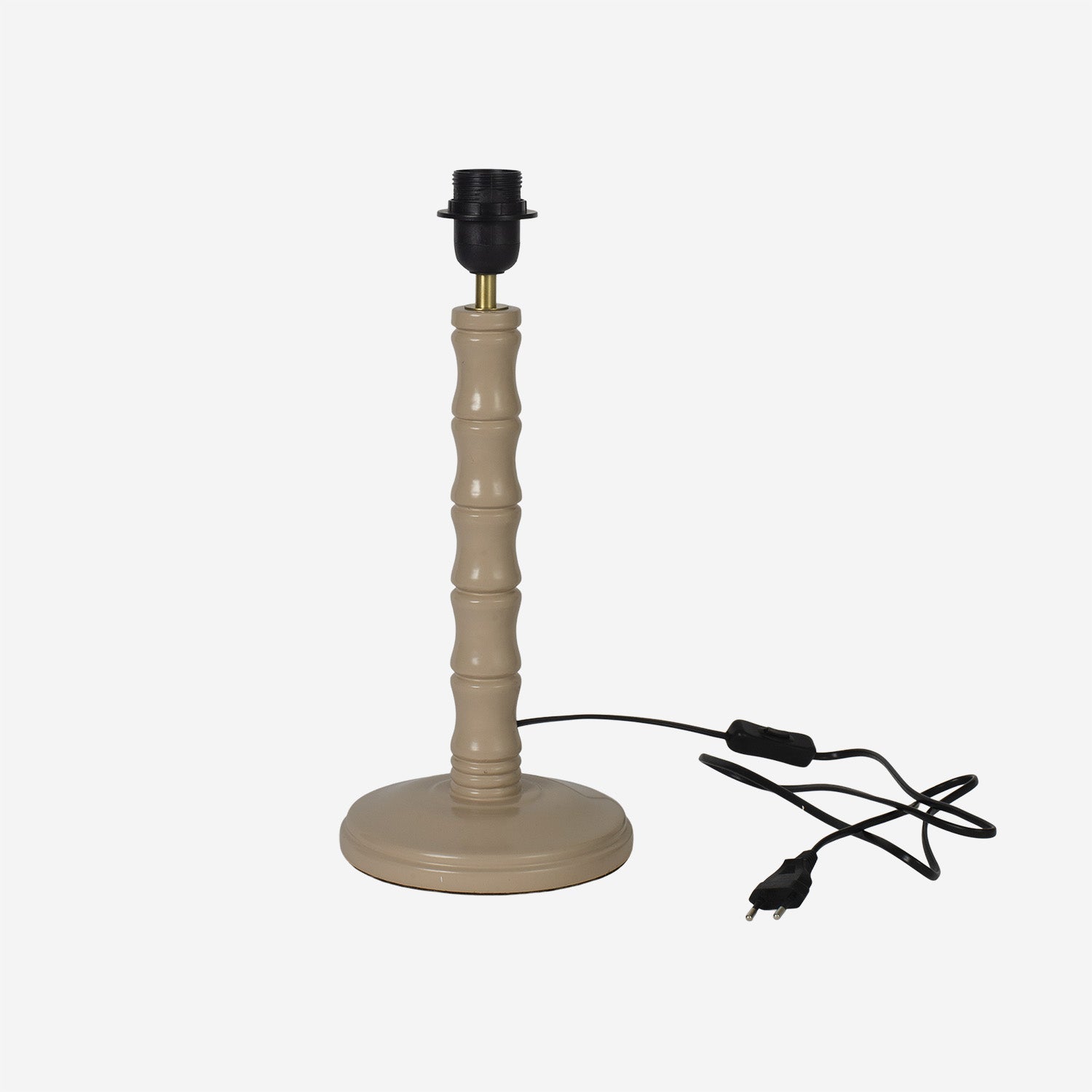 Lamp Base B Thin Mat Latte