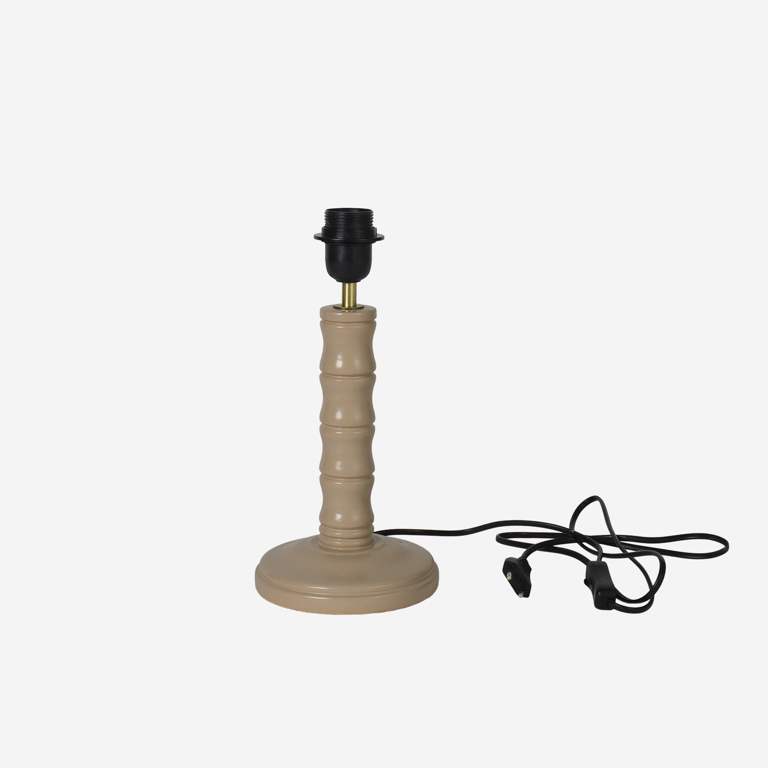 Lamp Base S Thin Mat Latte