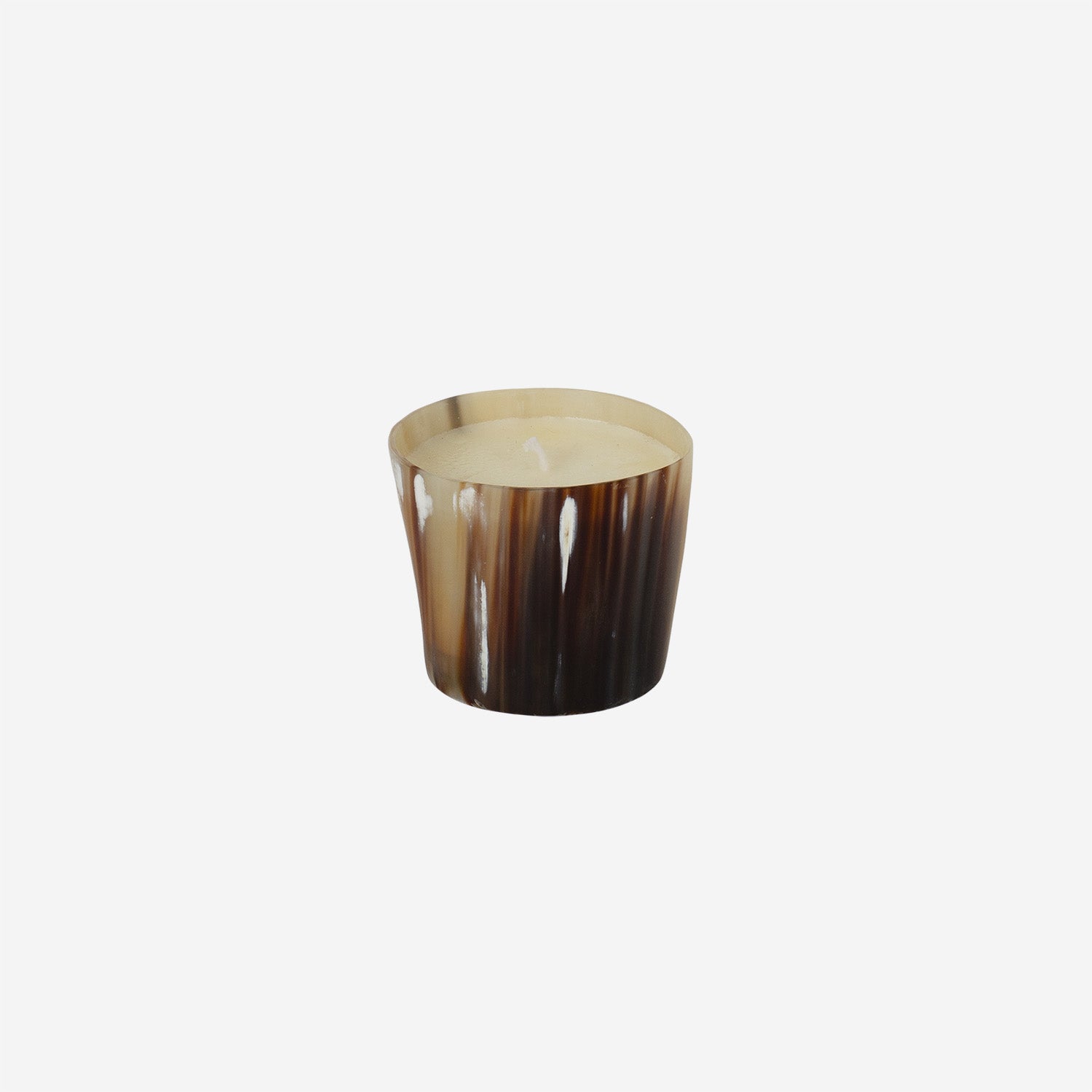 Horn Cup with Scented Candle - M