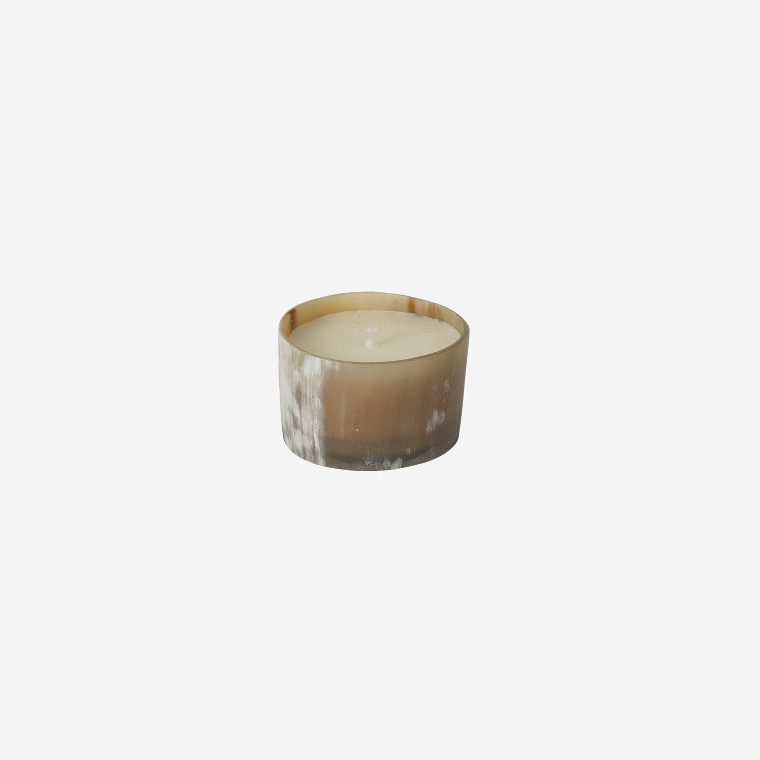 Horn Cup with Scented Candle - S
