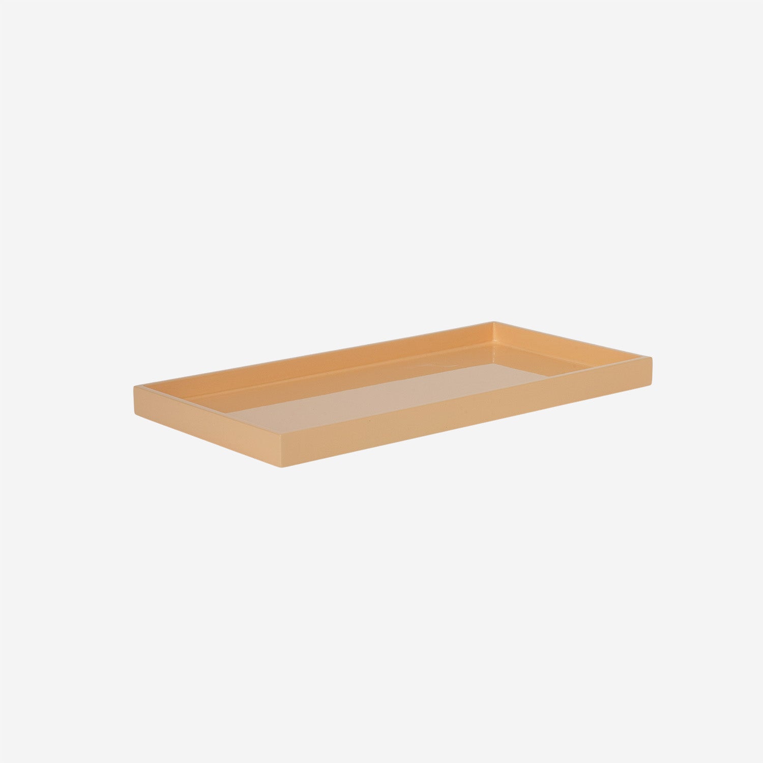 Lacquer Tray 32x16 Peach