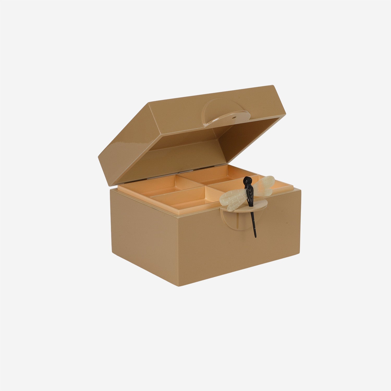 Lacquer Box B Camel