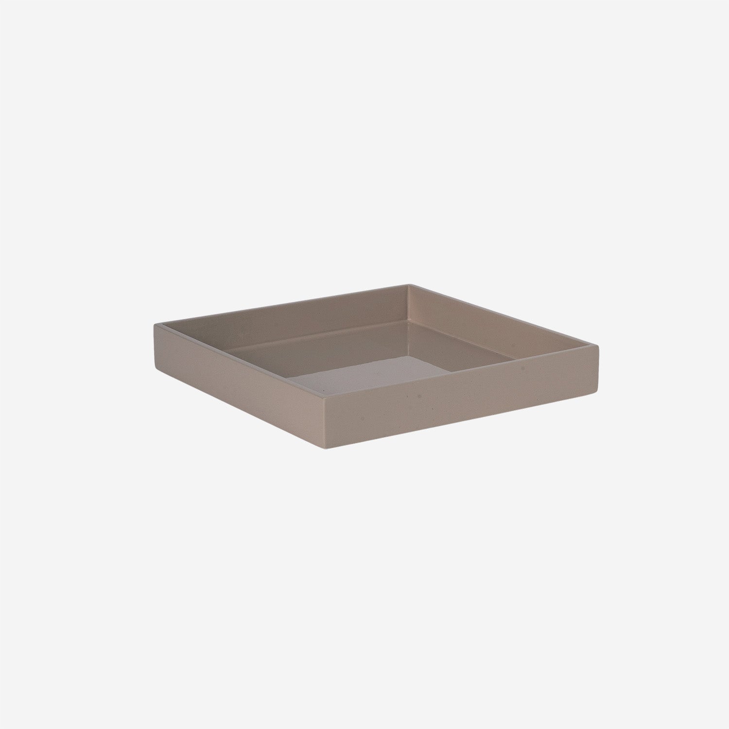 Lacquer Tray 20x20 Cashmere