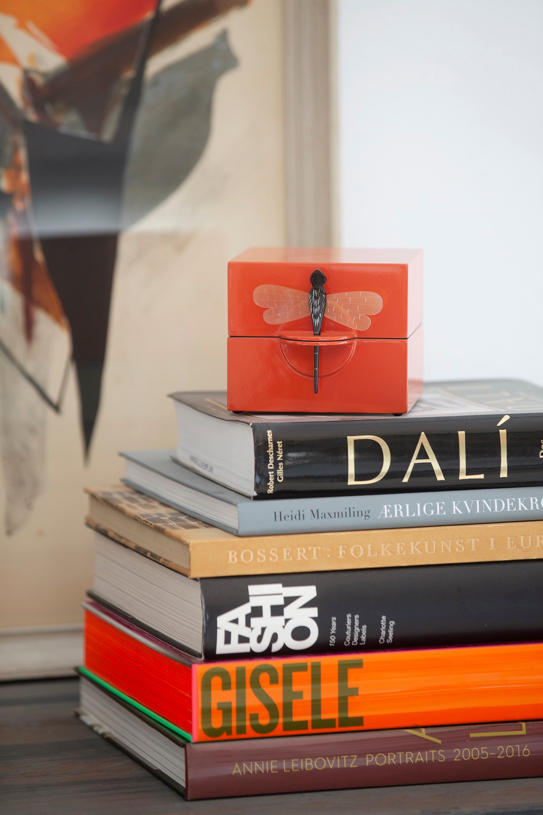 Lacquer Box S Orange