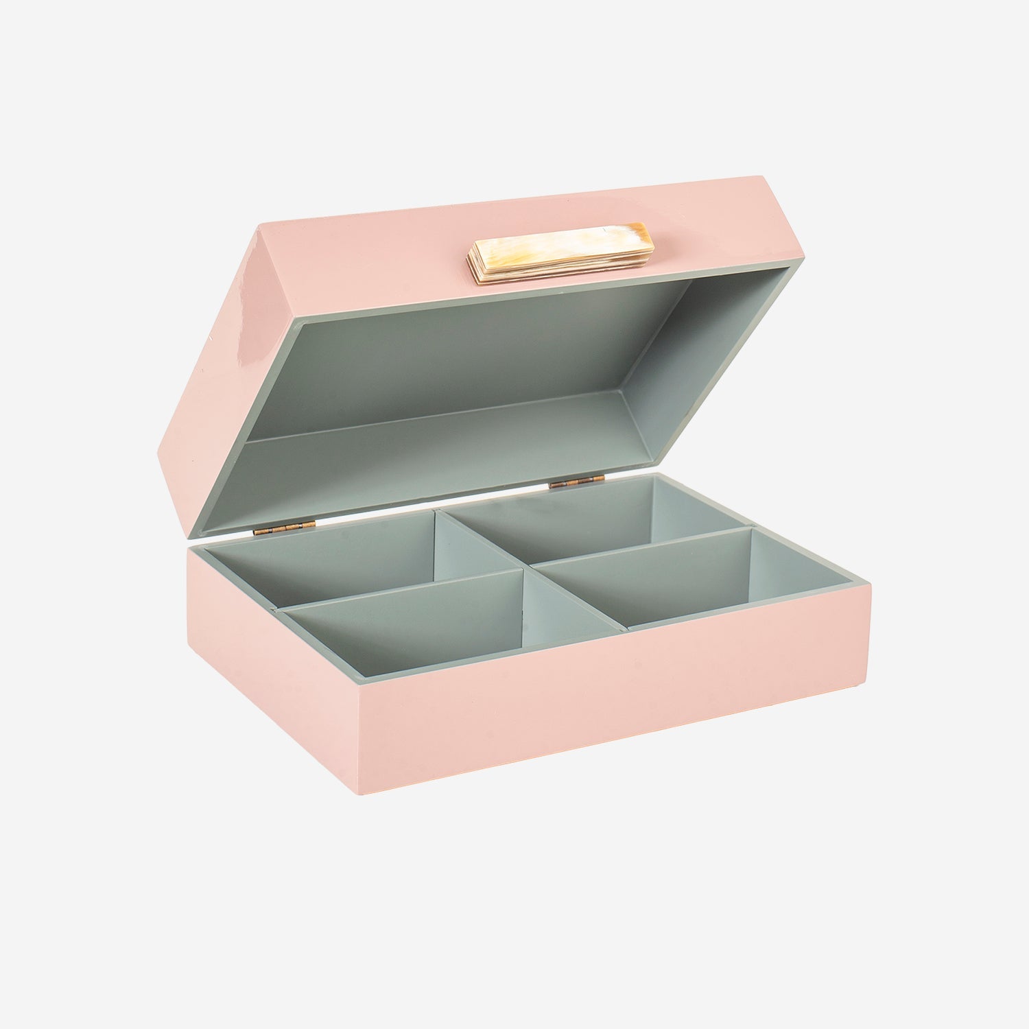 Lacquer Box w Horn stick, Skin
