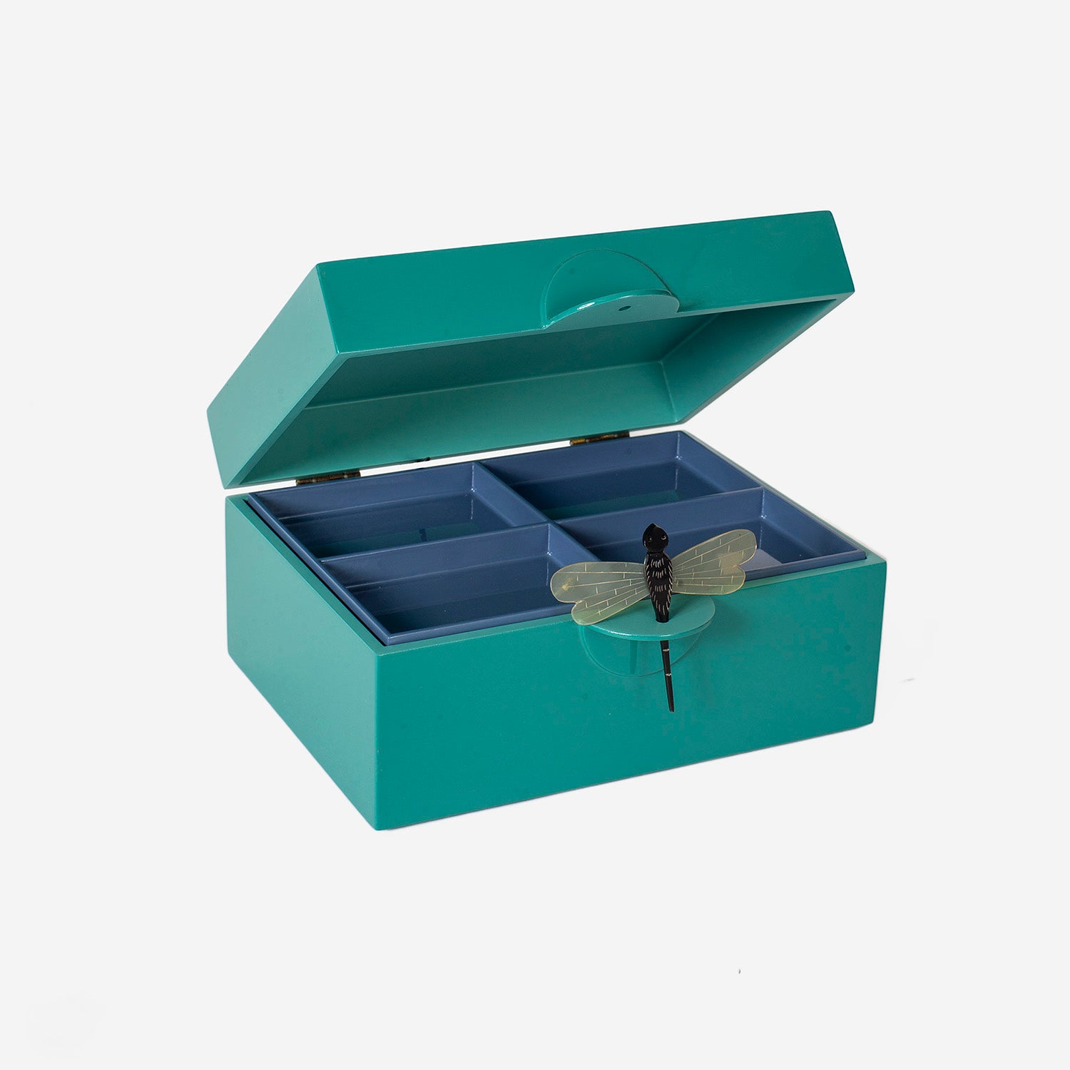 Lacquer Box XL Dark Turquoise
