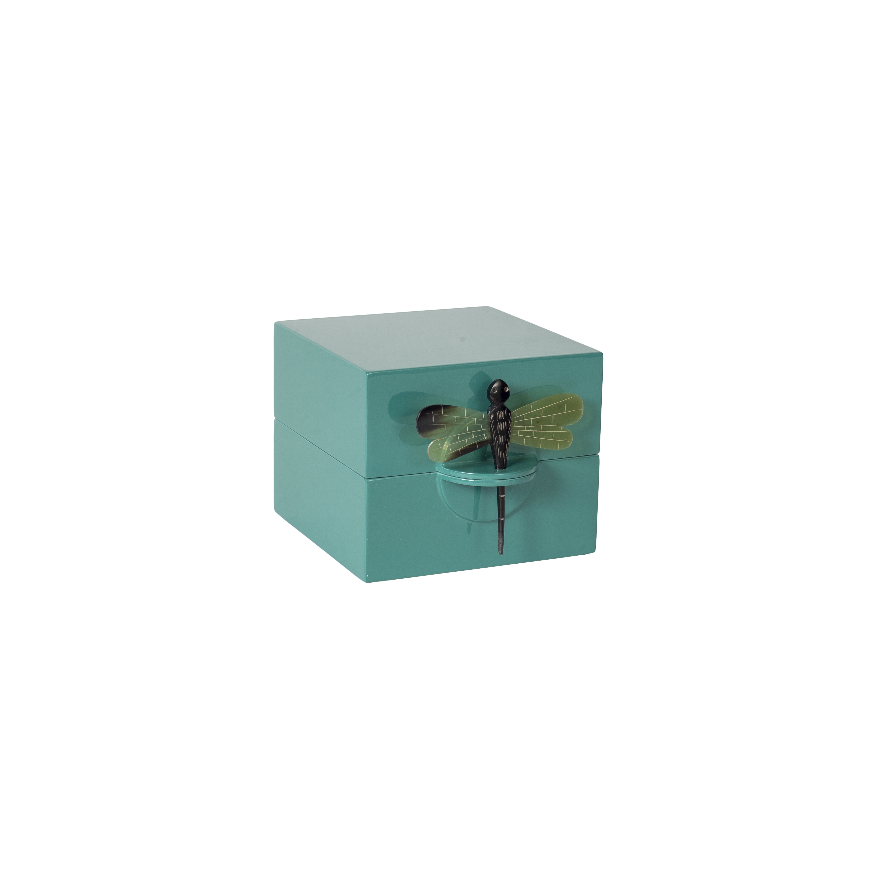 Lacquer Box S Dark Turquoise
