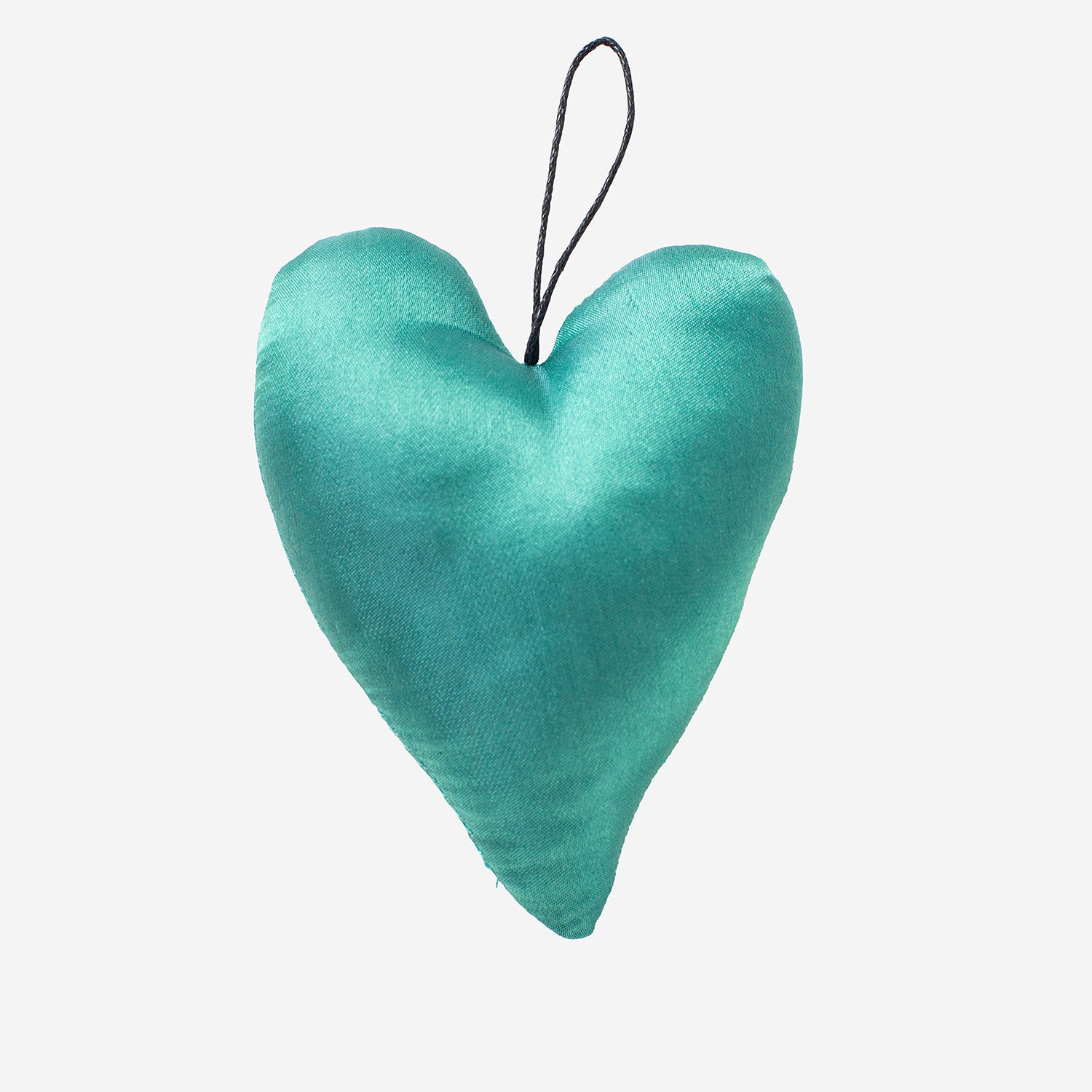 Silk heart dark turquoise
