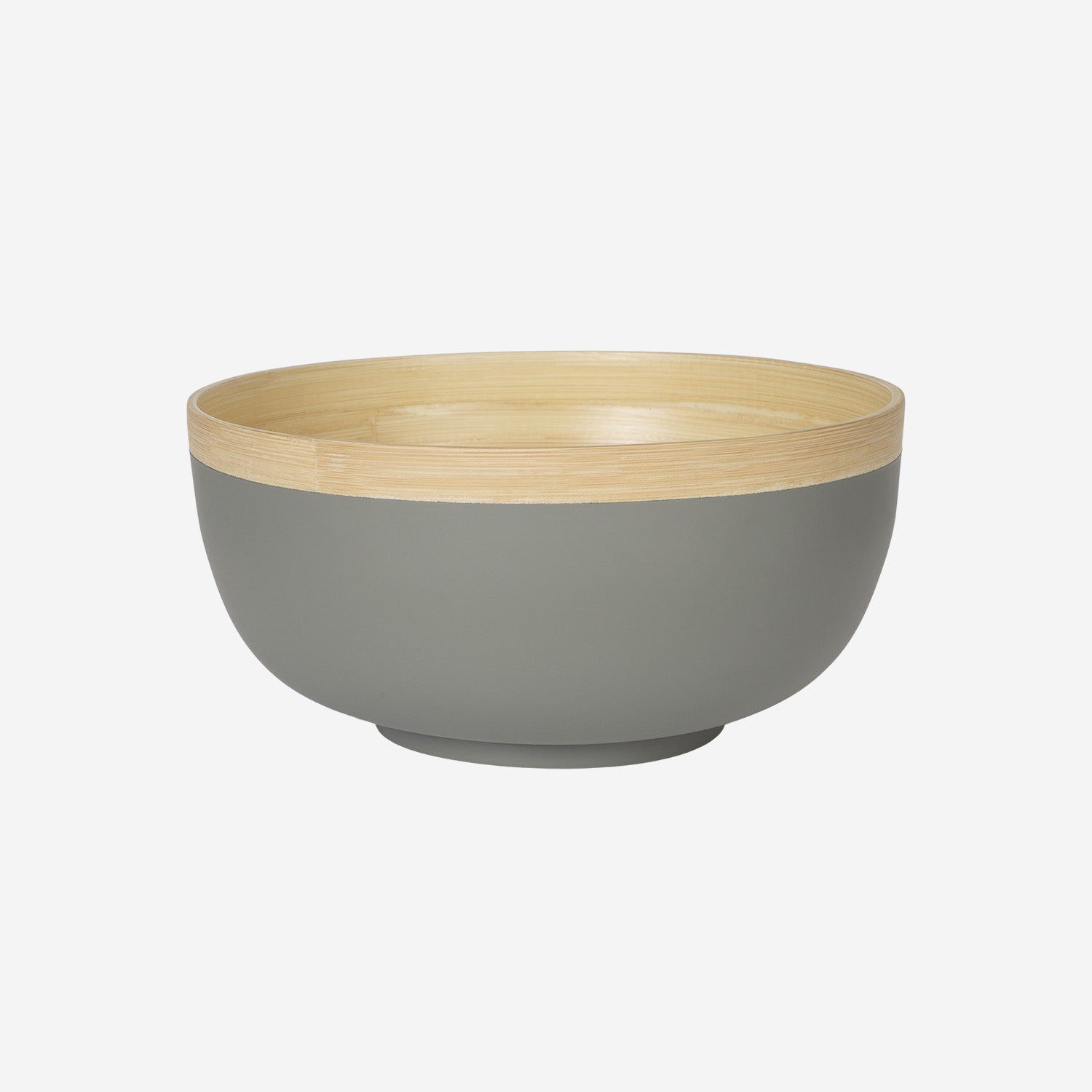 Bamboo Bowl Grey