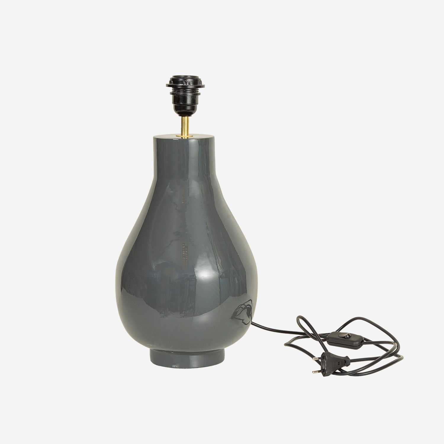 Drop lamp base, coal