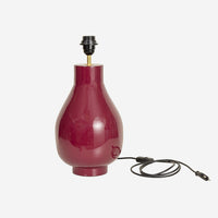 Drop lamp base, beetroot - color swatch