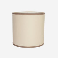 Cylinder lampshade sand/coal - color swatch