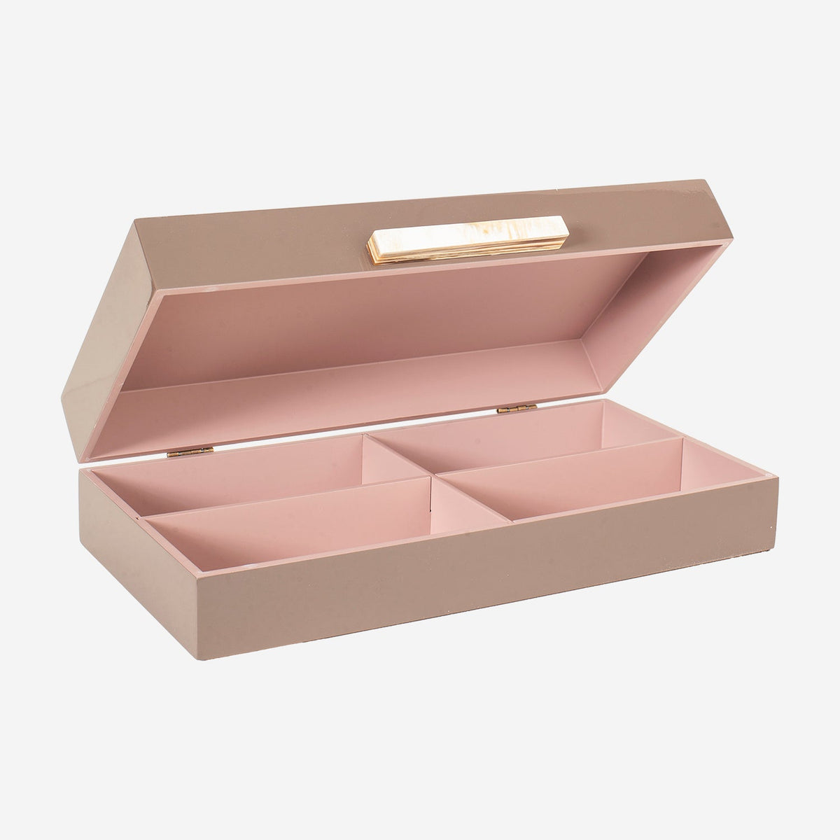 Lacquer Box w Horn stick B, Earth