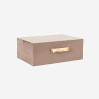 Lacquer Box w Horn stick, Earth - color swatch