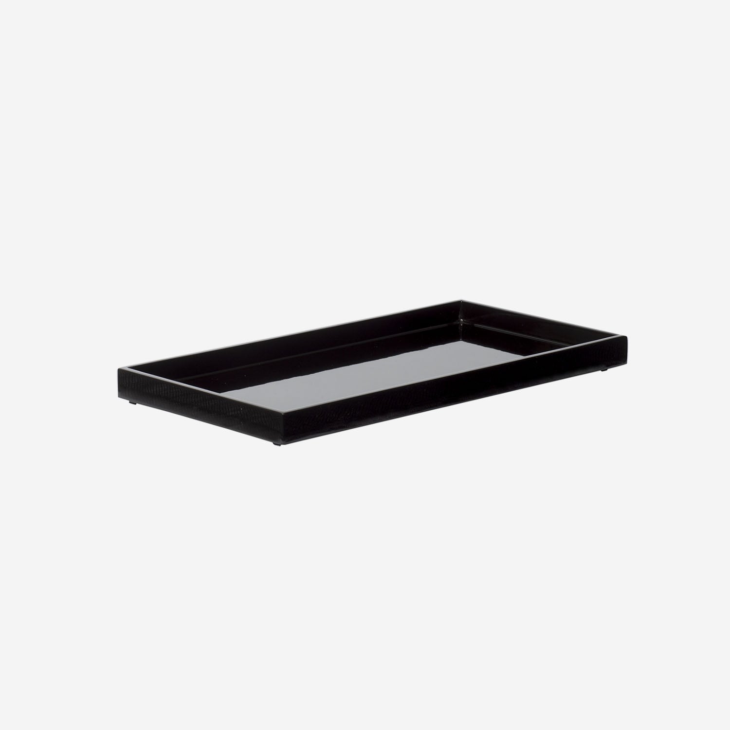 Lacquer Tray 32x16 Black