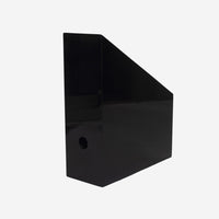 A4 Lacquer Paper Box Black - color swatch
