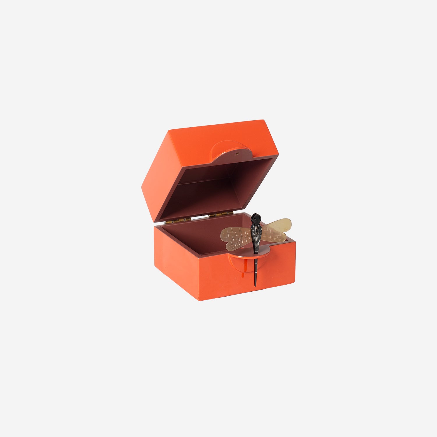 Lacquer Box S Orange