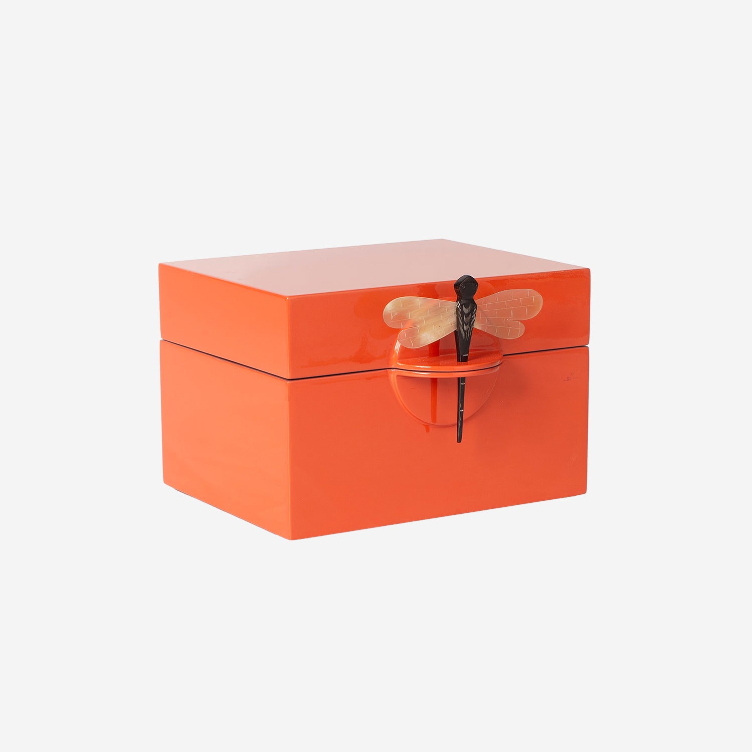 Lacquer Box B Orange