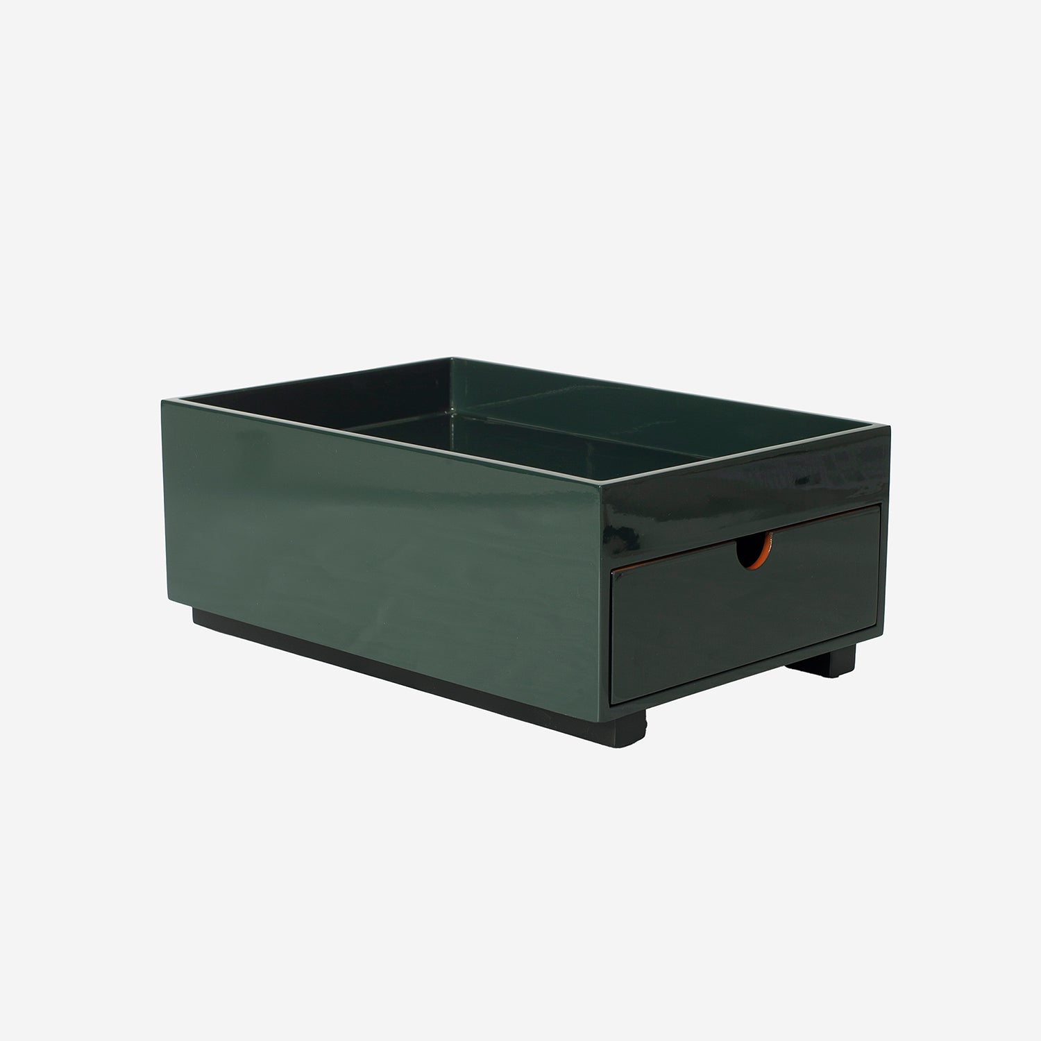 Kommode m bakke Racing Green