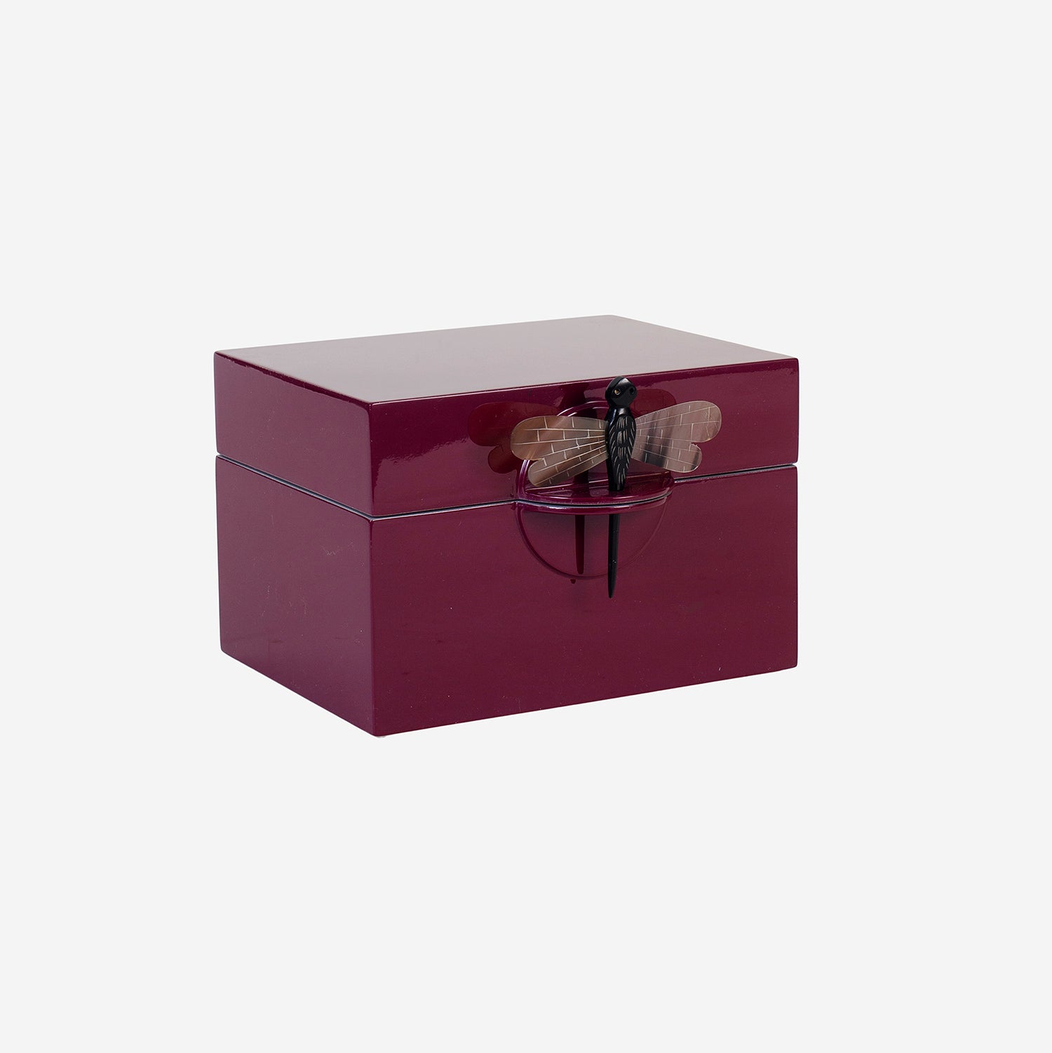 Lacquer Box B Beetroot