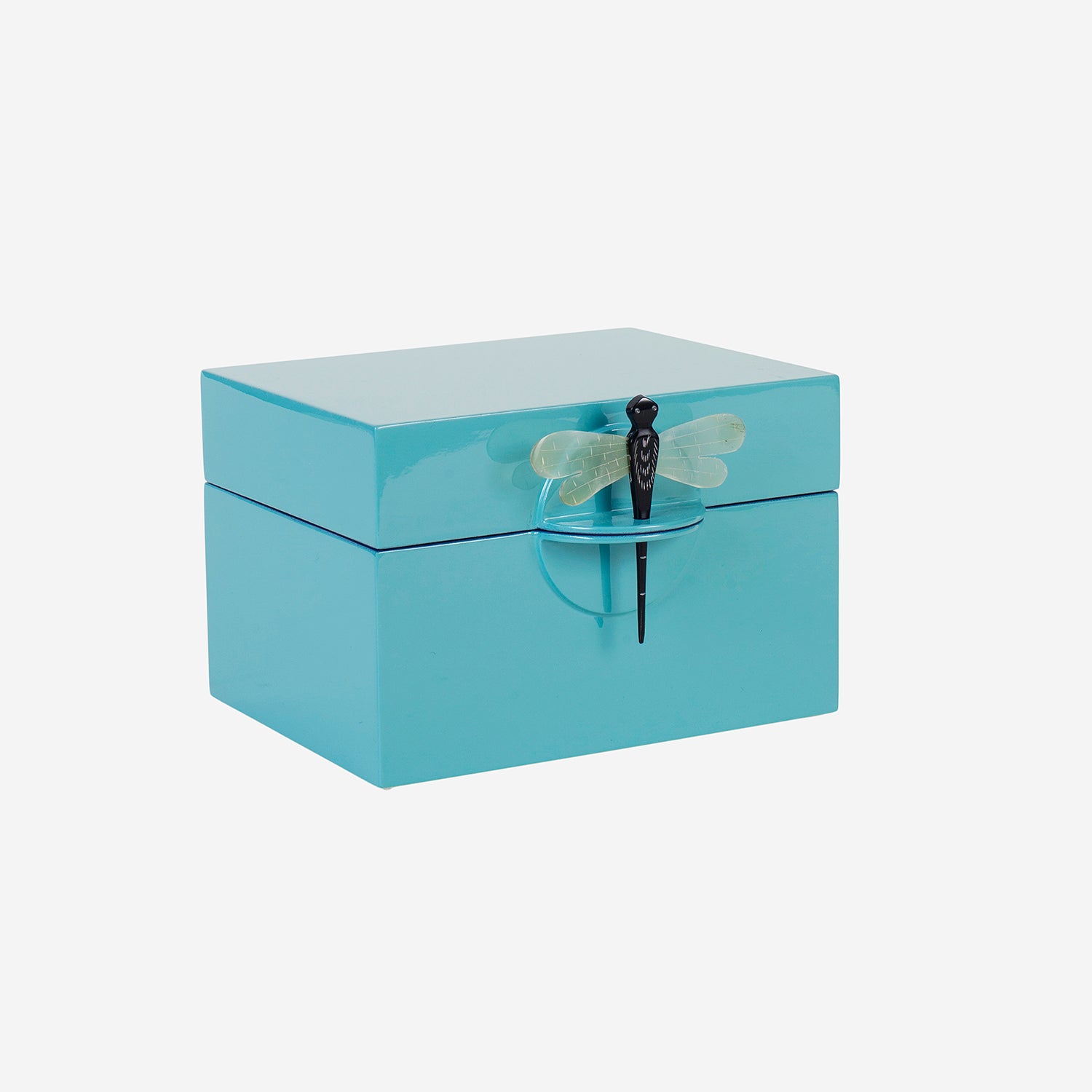 Lacquer Box B Turquoise