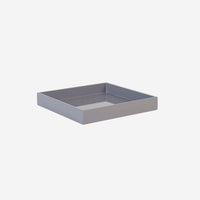 Lacquer Tray 20x20 Slate - color swatch