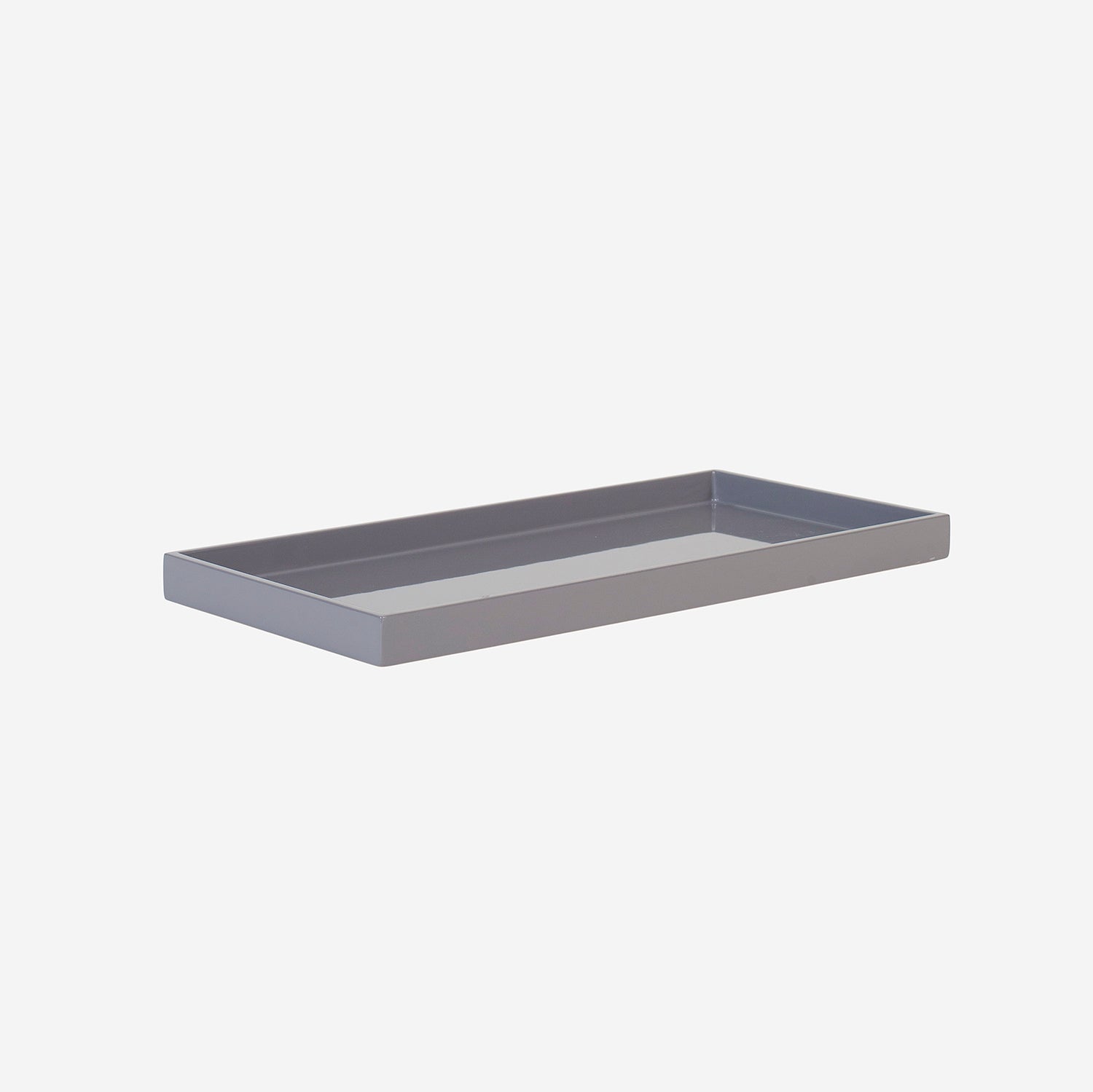 Lacquer Tray 32x16 Slate