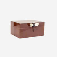 Lacquer Box XL chocolate - color swatch