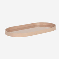 Lacquer Tray Oval B, Skin - color swatch