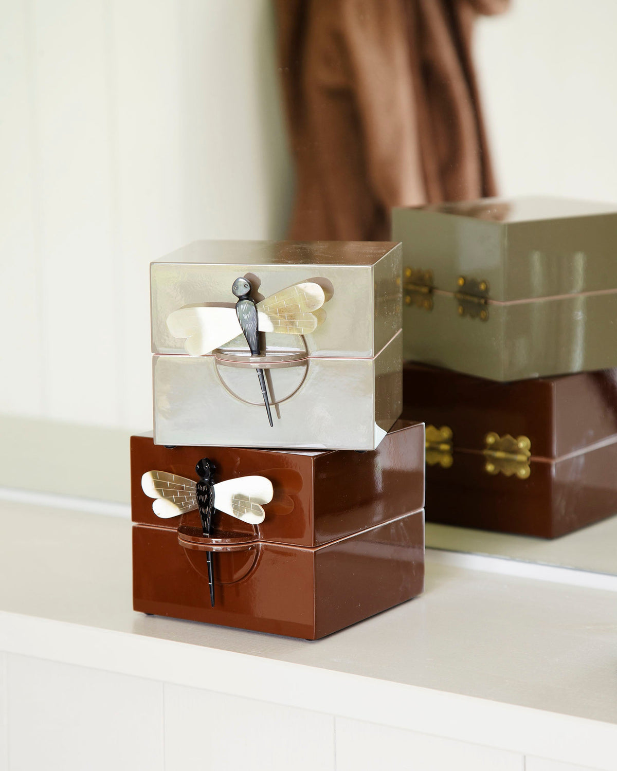 Lacquer Box S Chocolate